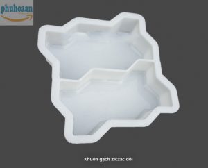 Khuôn gạch Ziczac đôi giá ưu đãi