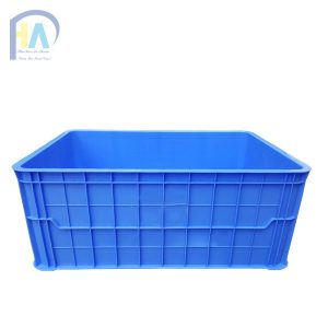 Thùng nhựa đặc (sóng nhựa bít) HS017 cao cấp