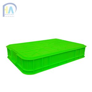 Thùng nhựa đặc (sóng nhựa bít) HS025 chất lượng cao