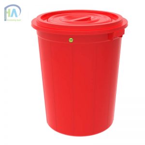 Thùng nhựa tròn 220 lít có nắp chất lượng cao