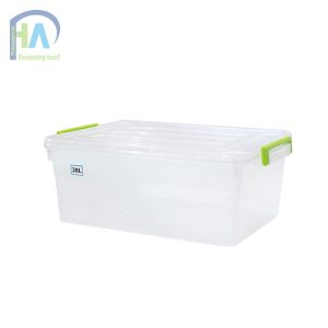 Thùng nhựa trong 28 lít HT có nắp Phú Hòa An