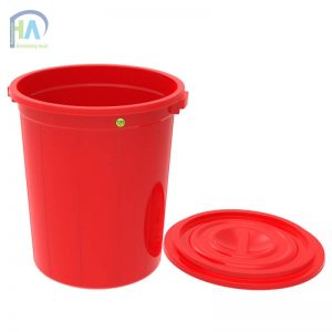 Thùng nhựa tròn 120 lít có nắp chất lượng cao