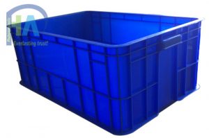 Thùng nhựa đặc cao 250 mm có nắp cao cấp, giá rẻ Phú Hòa An