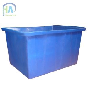 Thùng nhựa chữ nhật dung tích lớn 750 lít cao cấp