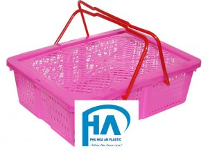 Rổ nhựa Thái có quai CT có thiết kế thông minh