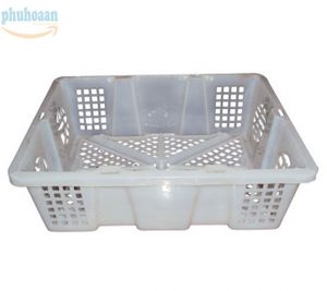 Rổ nhựa trắng 01 MT cao cấp, giá rẻ bất ngờ
