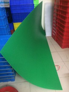 Tấm nhựa danpla màu xanh lá cao cấp