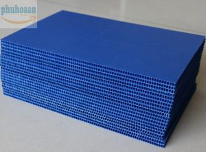 Tấm nhựa pp danpla màu xanh tím giá ưu đãi