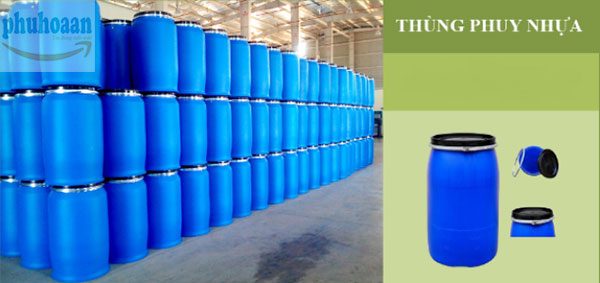 Thùng phuy sắt 220L nắp to đai sắt và ứng dụng trong ngành xăng dầu Việt Nam