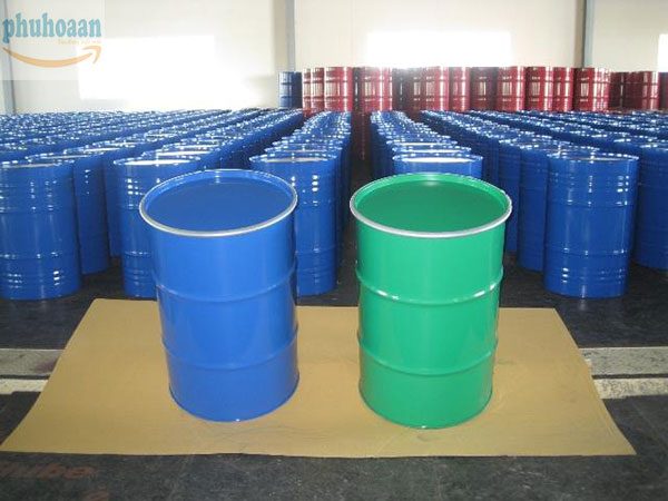 Thùng phuy sắt 220L nắp to đai sắt và ứng dụng trong ngành xăng dầu Việt Nam