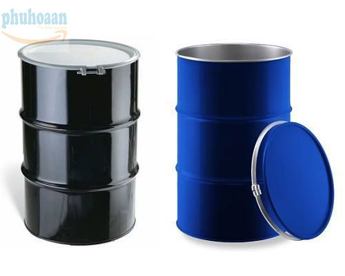 Thùng phuy sắt 220L nắp to đai sắt và ứng dụng trong ngành xăng dầu Việt Nam