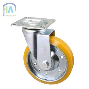 Bánh xe IFMJ150 PU vàng quay giá rẻ