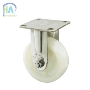 Bánh xe INOX DPXN130 PA trắng tĩnh cao cấp