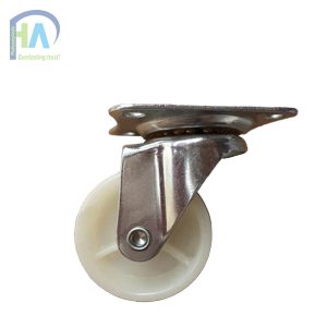 Bánh xe TQR65 nhựa trắng quay giá rẻ