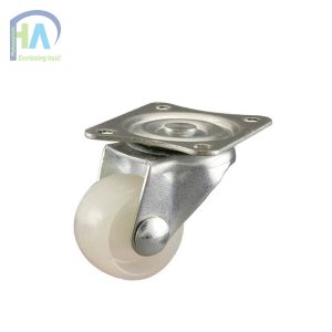Bánh xe TQR25 nhựa trắng quay giá rẻ