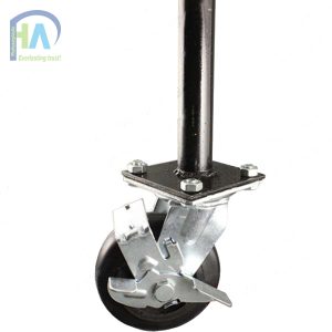 Bánh xe giàn giáo MK130 khóa cao cấp Phú Hòa An