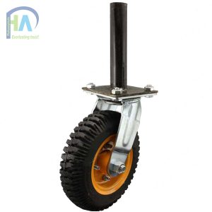 Bánh xe giàn giáo SH200LR vàng quay cao cấp