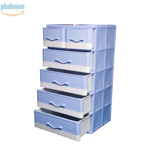 Tủ nhựa Hita đôi HT cao cấp màu xanh dương