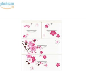 Tủ nhựa Hita họa tiết hoa anh đào HT giá cực sốc