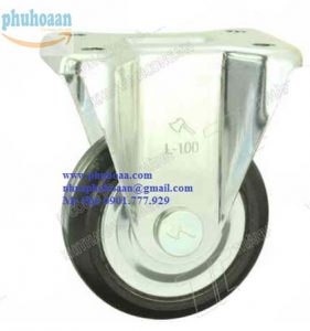 Bánh xe FSL100 cao su tĩnh giá rẻ tại Phú Hòa An