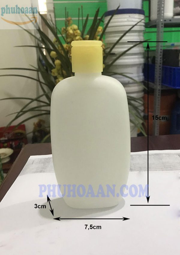 Chai đựng sữa tắm 200ml Phú Hòa An